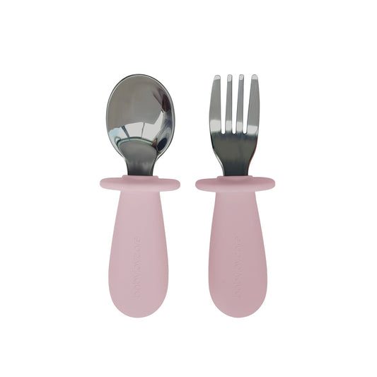 Set posate in acciao DUSTY PINK