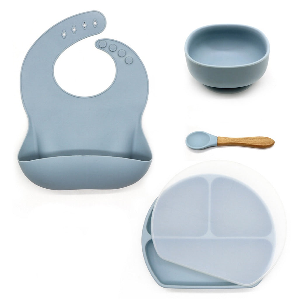 Set prima pappa DUSTY BLUE